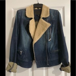 ✨Paige Denim Sydney Sherpa Moto Jacket✨